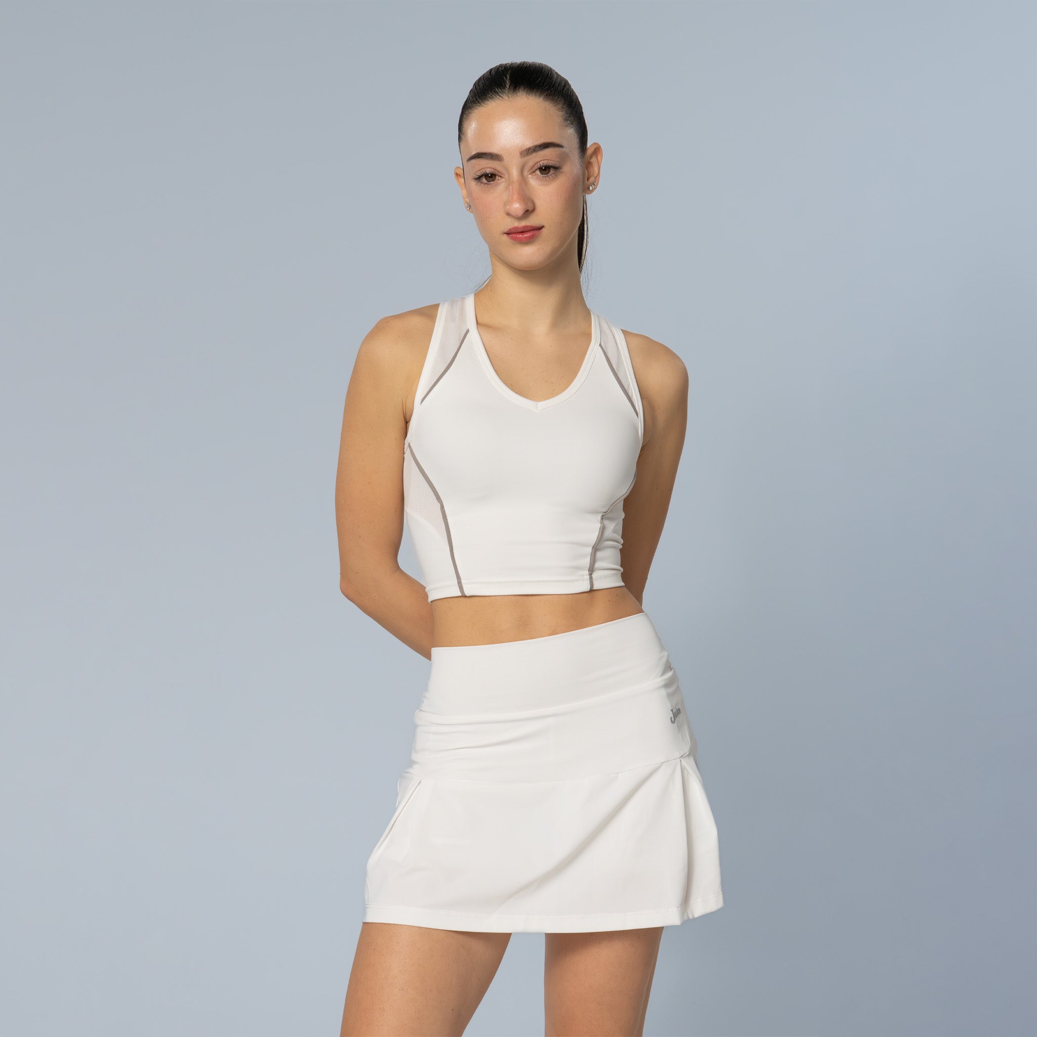 Court White Skirt