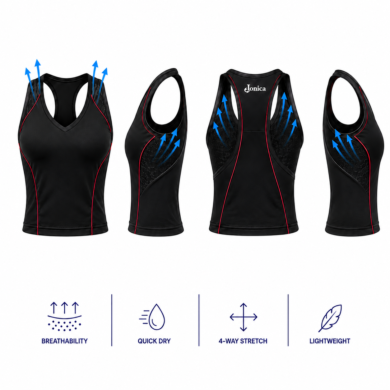 Black Pro Top