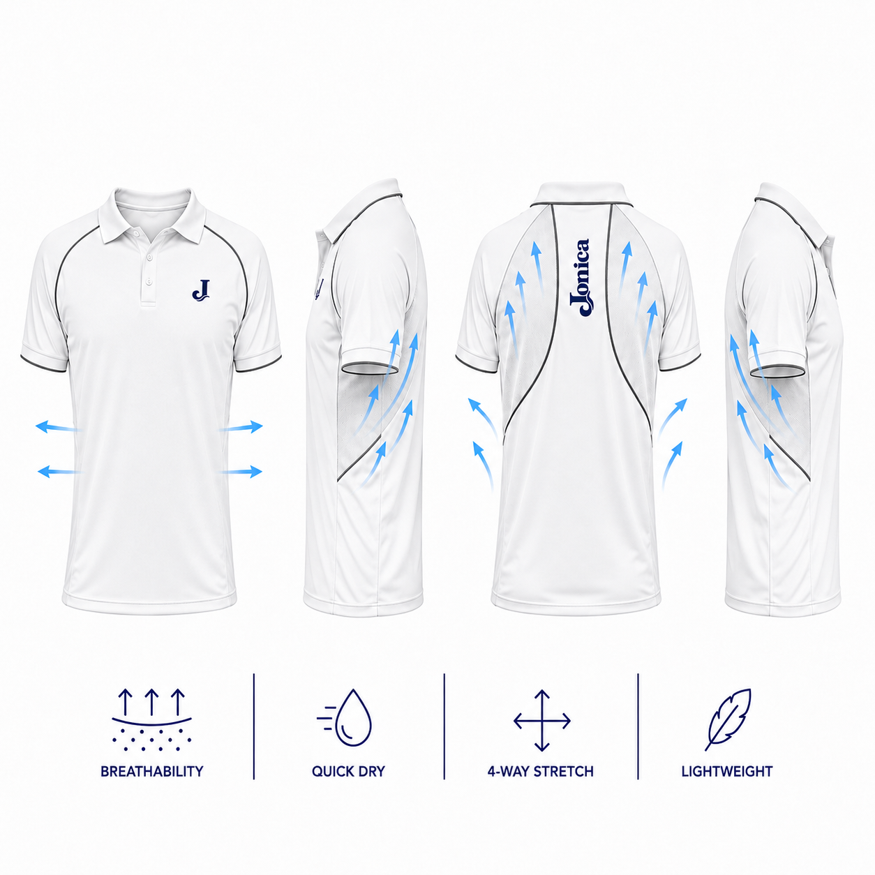 Ionian White Polo