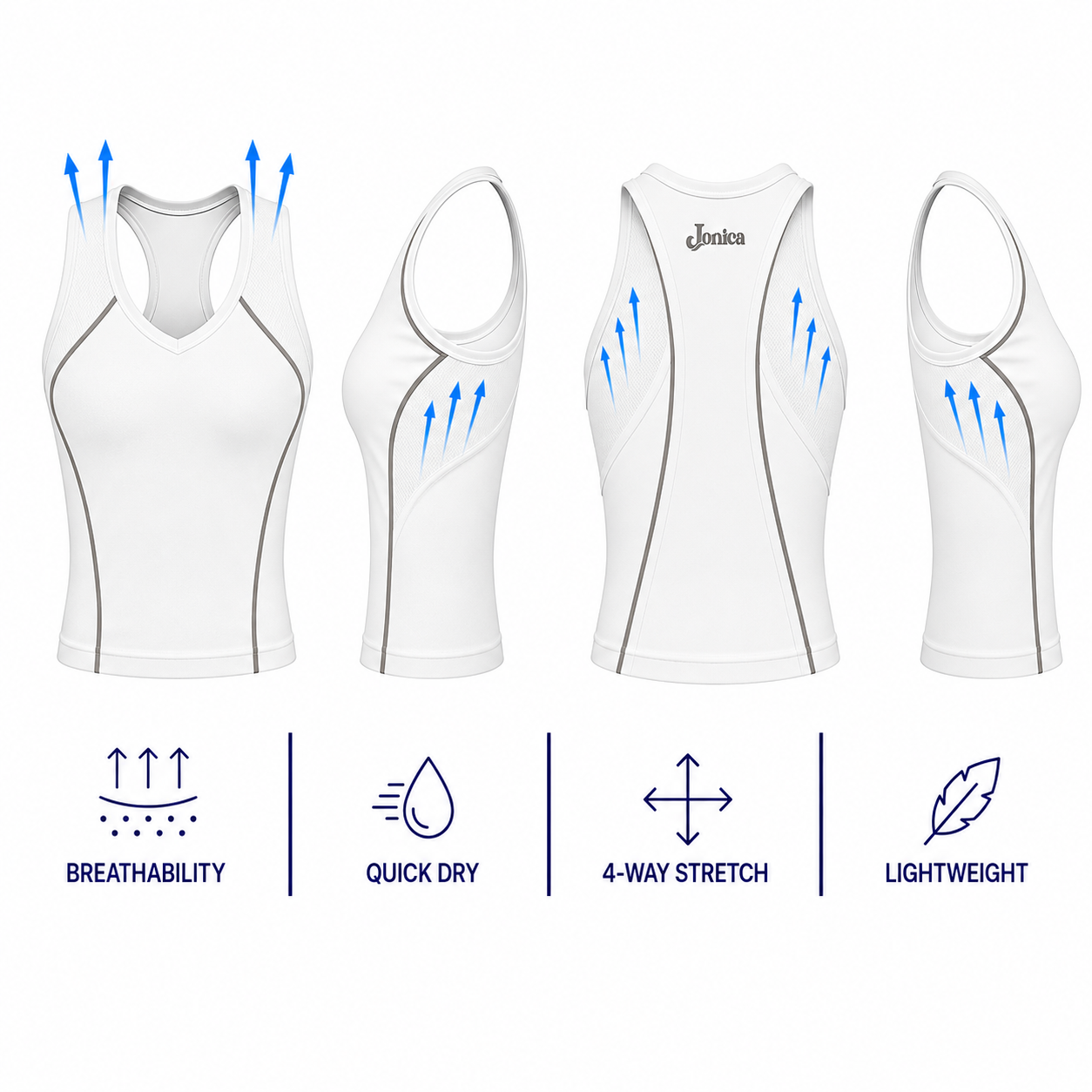 White Pro Top